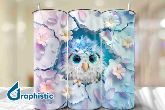 Baby Owl Break Through Tumbler Wrap 22 Review