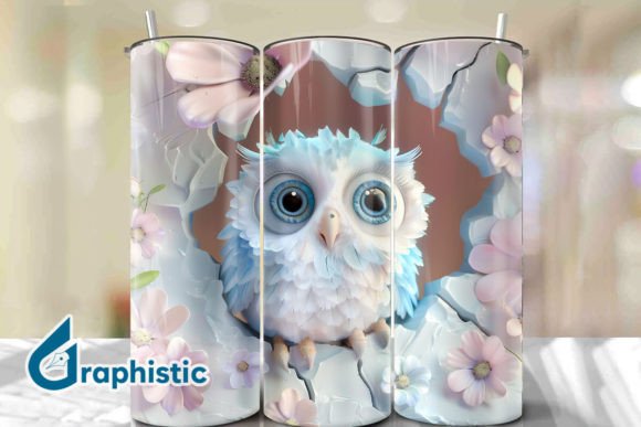 Baby Owl Break Through Tumbler Wrap 32 Review