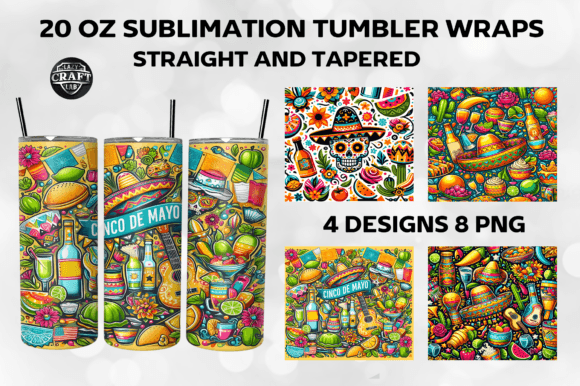 Cinco De Mayo Tumbler Wrap 20oz Bundle Review