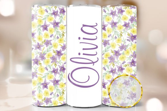 Custom Name Tumbler Wrap Spring Design Review