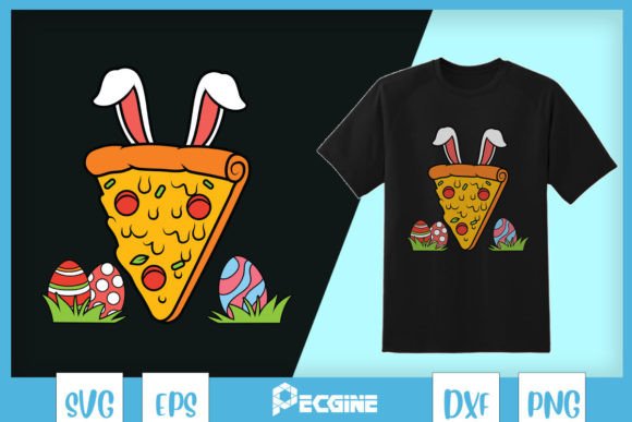 Easter Pizza Slice Bunny SVG Review