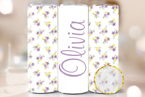 Flowers Tumbler Wrap Floral PNG Design Review