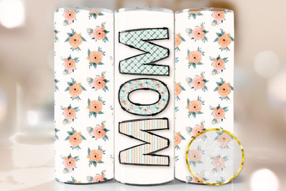 Mom Floral Tumbler Wrap Flowers Design Review