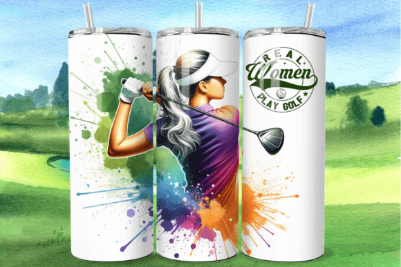 Real Woman Play Golf Tumbler Wrap Review