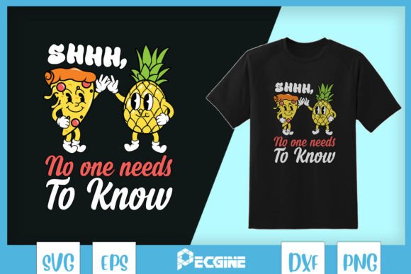 Secret Pizza Pineapple Hawaiian SVG Review